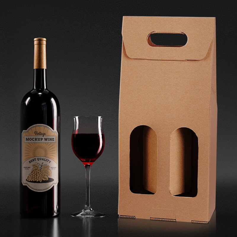 Corrugated Wine Gift Box4